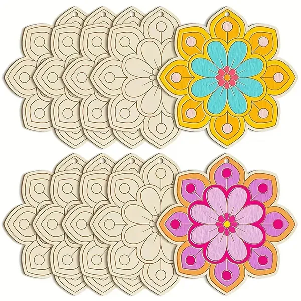 Beige_Wooden_Carved_Flower_Crafts_Diy_And_Craft