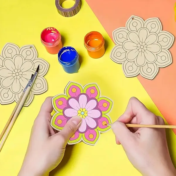 Beige_Wooden_Carved_Flower_Crafts_Diy_And_Craft