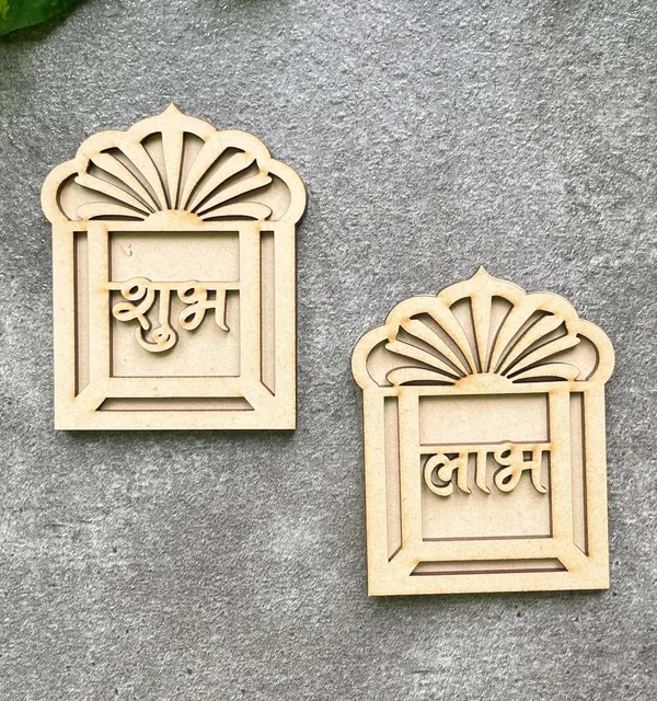 Beige_Shubh_Labh_Mini_Jharokha_Design_Wooden_Cutouts_Diy_And_Craft