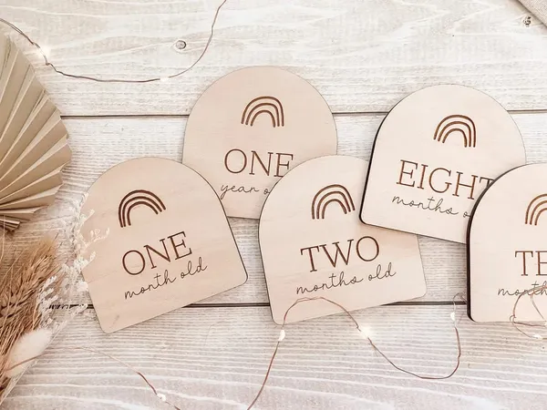 Beige_Pcs_Wooden_Baby_Milestone_Cards_Boho_Rainbow_Baby_Milestone_Plaques_Milestone_Discs_Baby_S_First_Year_Baby_Keepsake_Bag_Not_Include_Baby