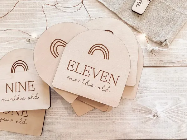 Beige_Pcs_Wooden_Baby_Milestone_Cards_Boho_Rainbow_Baby_Milestone_Plaques_Milestone_Discs_Baby_S_First_Year_Baby_Keepsake_Bag_Not_Include_Baby