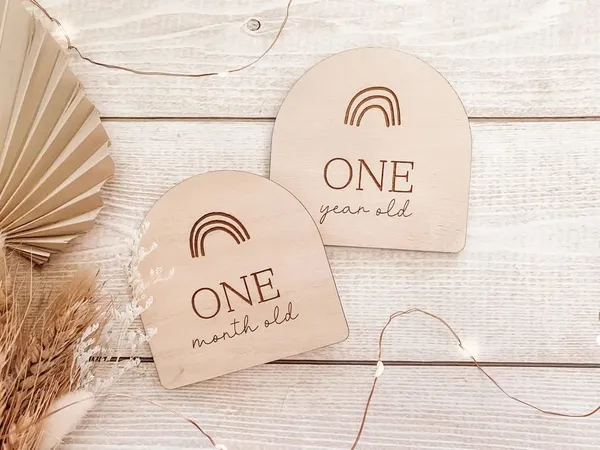 Beige_Pcs_Wooden_Baby_Milestone_Cards_Boho_Rainbow_Baby_Milestone_Plaques_Milestone_Discs_Baby_S_First_Year_Baby_Keepsake_Bag_Not_Include_Baby