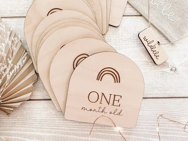 Beige_Pcs_Wooden_Baby_Milestone_Cards_Boho_Rainbow_Baby_Milestone_Plaques_Milestone_Discs_Baby_S_First_Year_Baby_Keepsake_Bag_Not_Include_Baby
