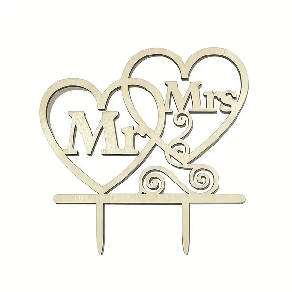 Beige_Wooden_Mr_Mrs_Cake_Topper_Wedding