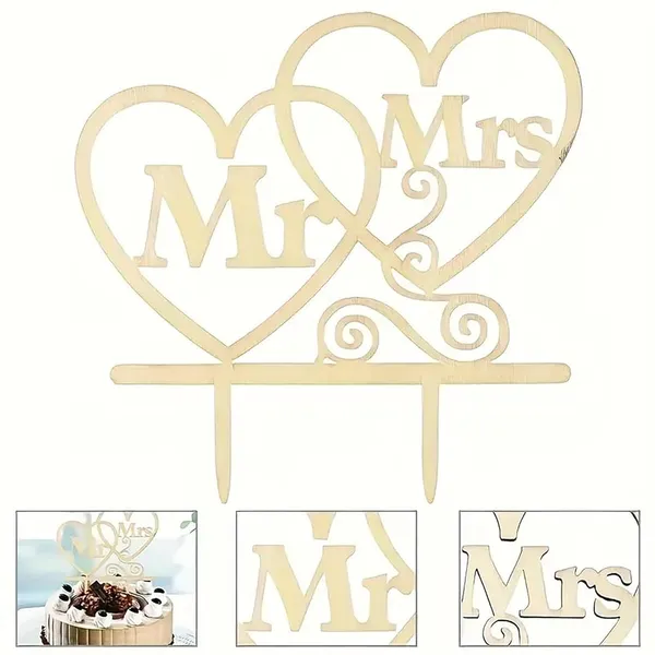 Beige_Wooden_Mr_Mrs_Cake_Topper_Wedding