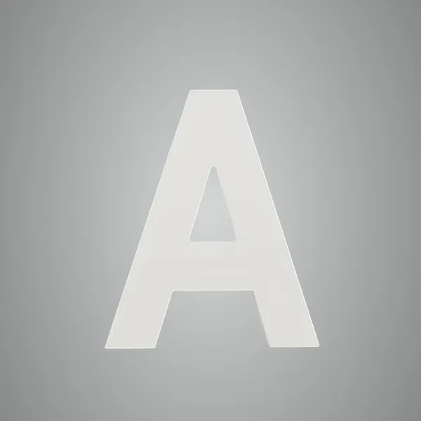 White_Standing_Letter_A_Decoration_Pvc_Alphabet_Block