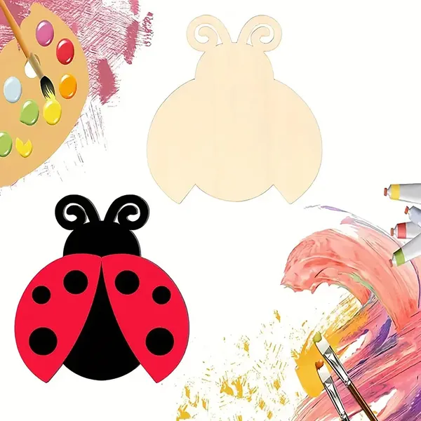 Beige_Ladybug_Wooden_Cutouts_Paintable_Mdf_Shapes_Kids