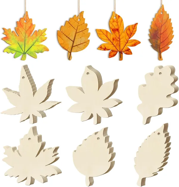 Beige_Wooden_Fall_Ornaments_Styles_Diy_Autumn_Leaves_Turkey_Pumpkin_Halloween_Cutouts_Diy_And_Craft