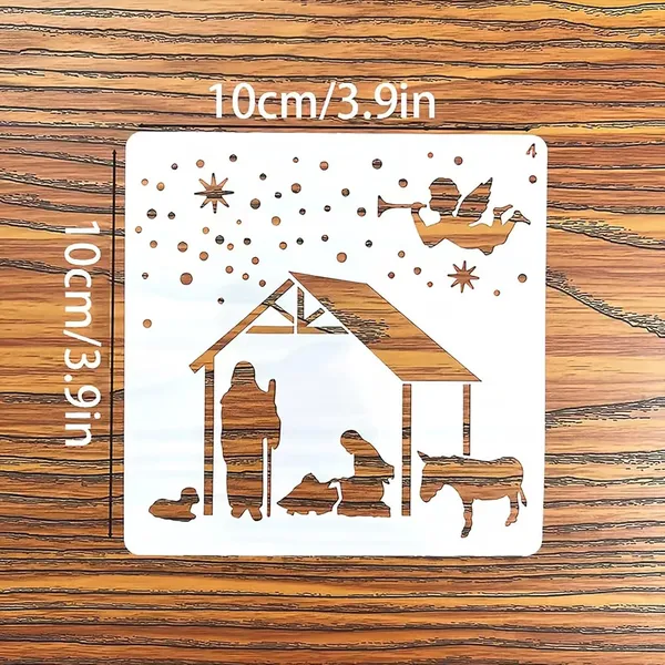 White_Christmas_Stencil_Set_Home_Decor