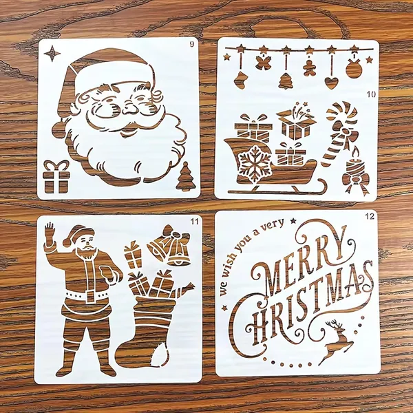 White_Christmas_Stencil_Set_Home_Decor