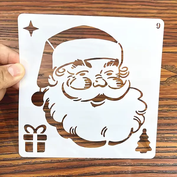 White_Christmas_Stencil_Set_Home_Decor