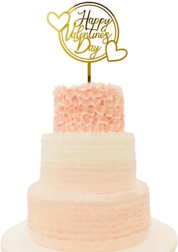 Beige_Happy_Valentines_Day_Cake_Topper_Cupcake_Acrylic_Decorations_Party_Supplies_Wedding