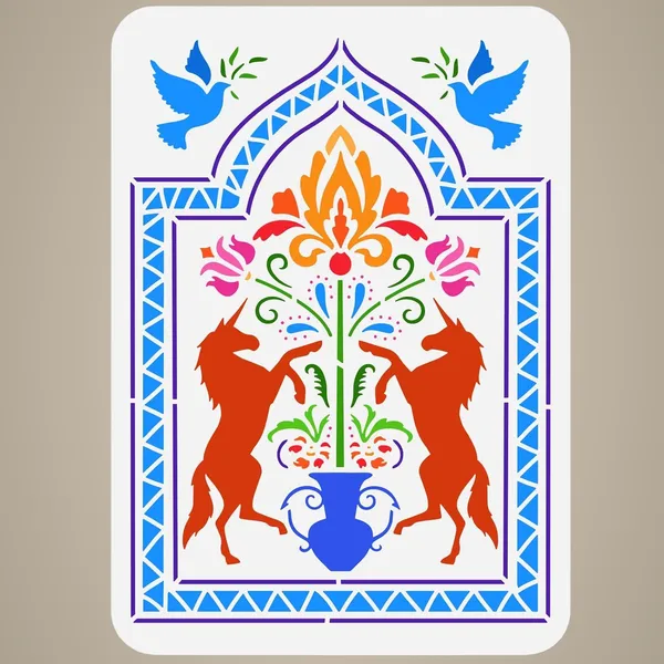 White_Unicorn_Stencils_Folk_Art_Template_Plastic_Unicorn_Diy_And_Craft