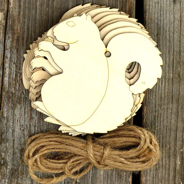 Beige_Wooden_Squirrel_Eating_Nut_Craft_Shapes_Plywood_Wildlife_Rodent_General