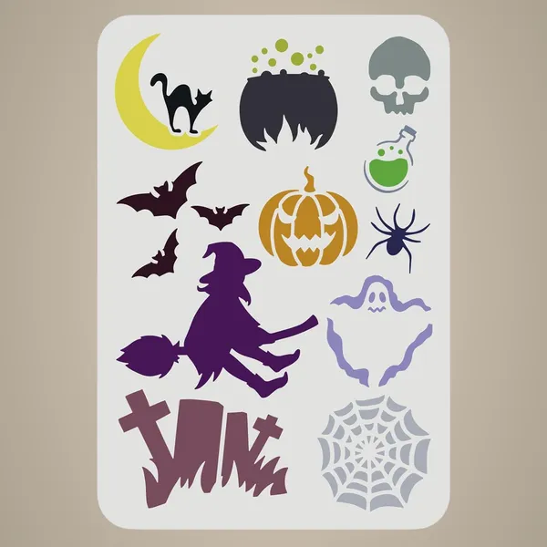 White_Halloween_Theme_Stencil_Diy_And_Craft