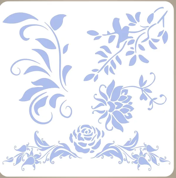 White_Rose_Vines_Stencil_Diy_And_Craft