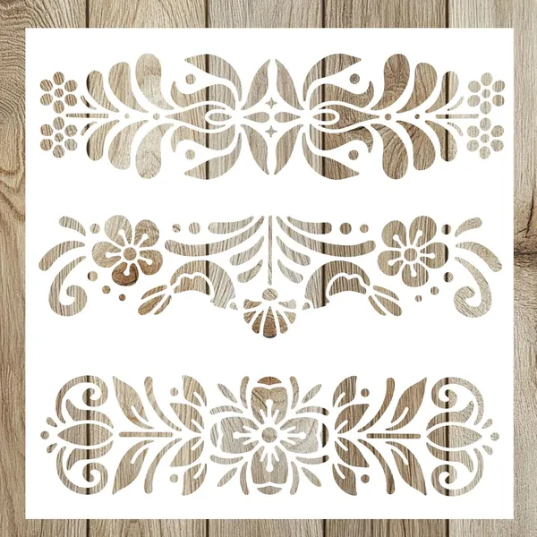 White_Floral_Painting_Stencil_Cm_Diy_And_Craft