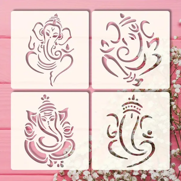 White_Indian_Culture_Belief_Stencil_In_Cm_Diy_Hollow_Board_Canvas_Art_Templates_Diy_And_Craft