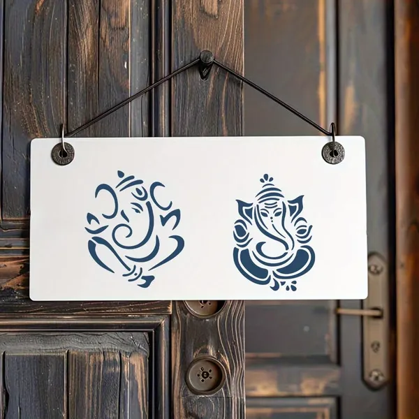 White_Indian_Culture_Belief_Stencil_In_Cm_Diy_Hollow_Board_Canvas_Art_Templates_Diy_And_Craft