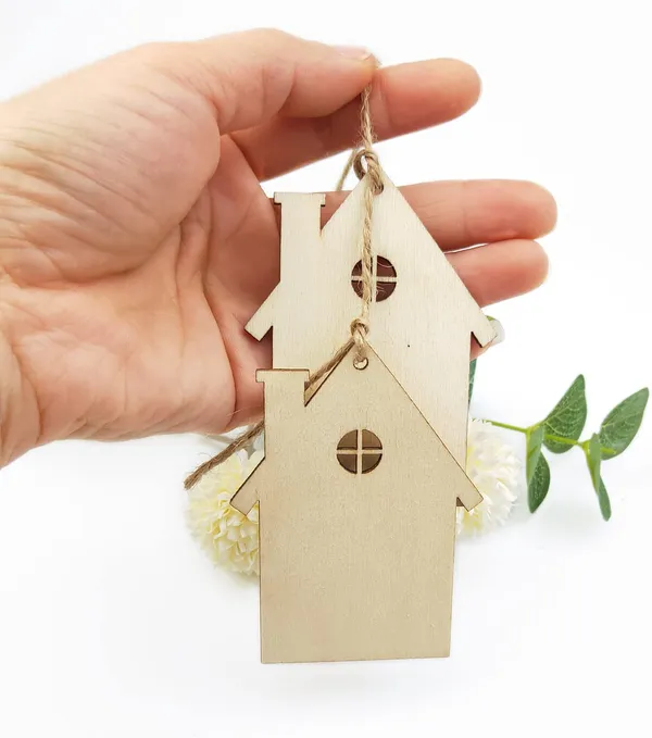 Beige_Wooden_House_Cutout_Ornaments_Home_Decor