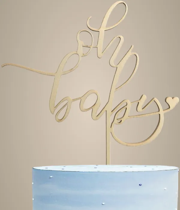 Beige_Wooden_Oh_Baby_Cake_Topper_Baby