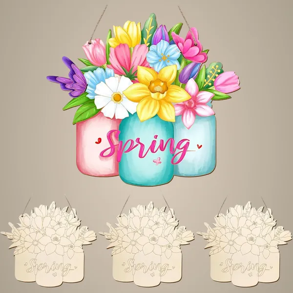 Beige_Paintable_Spring_Ornaments_Kids