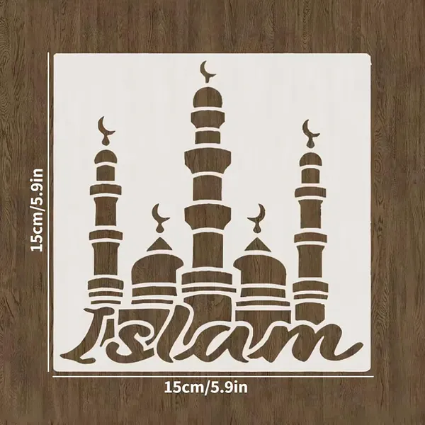 White_Islamic_Stencil_Reusable_Plastic_Ramadan_Eid_Craft_Stencils_Home_Decor