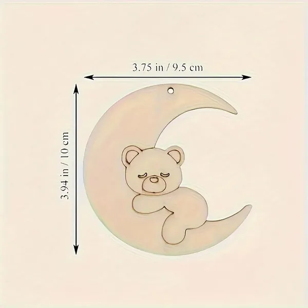 Beige_Wooden_Bear_Moon_Shaped_Hanging_Ornaments_Diy_Painting_Craft_Kids