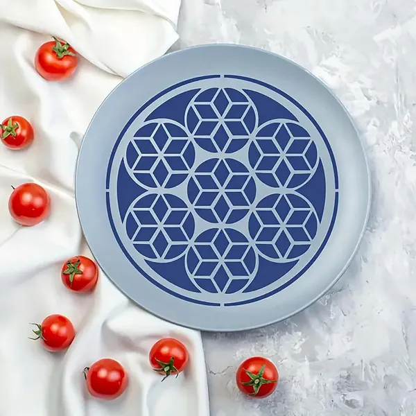 White_Geometric_Floral_Stencil_Diy_And_Craft