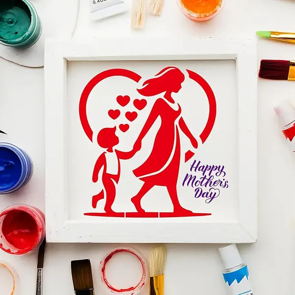 White_Reusable_Mother_S_Day_Painting_Stencil_Pet_Template_Diy_And_Craft