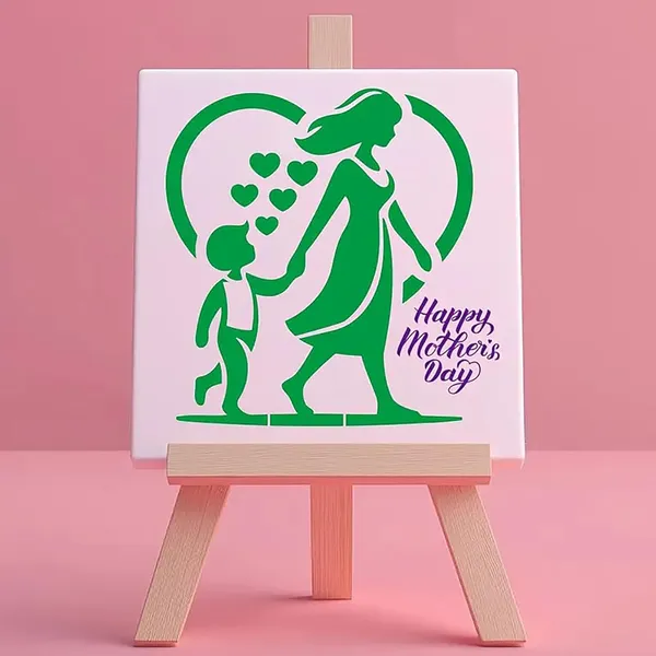 White_Reusable_Mother_S_Day_Painting_Stencil_Pet_Template_Diy_And_Craft