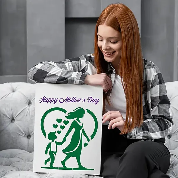 White_Reusable_Mother_S_Day_Painting_Stencil_Pet_Template_Diy_And_Craft