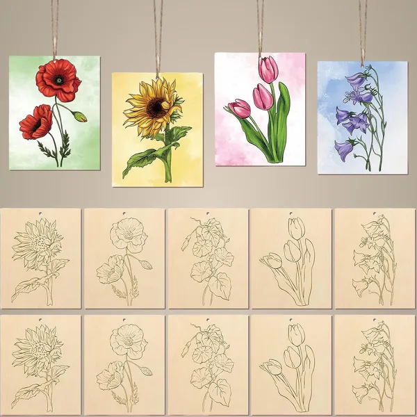 Beige_Flower_Wooden_Ornaments_Unfinished_Wood_Crafts_To_Paint_Kids