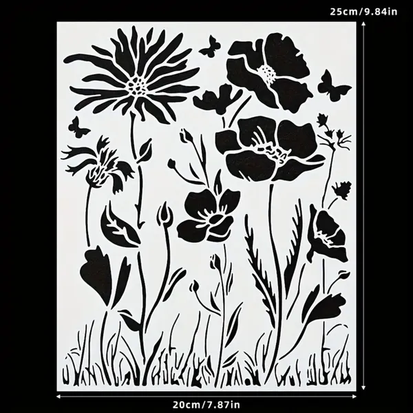 White_Large_Floral_Stencil_Diy_And_Craft