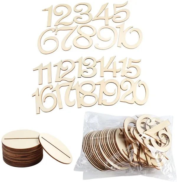 Beige_Wooden_Number_Cutouts_Wedding