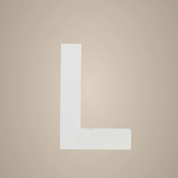 White_Standing_Letter_L_Decoration_Freestanding_Pvc_Alphabet_Block_Modern_Initial_Sign