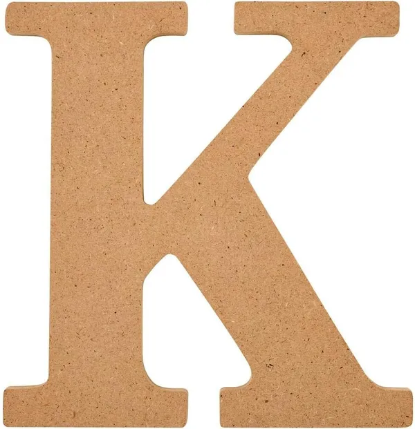 Brown_Mdf_Wooden_Alphabet_Letter_K_Unfinished_Wood_Craft_Letter