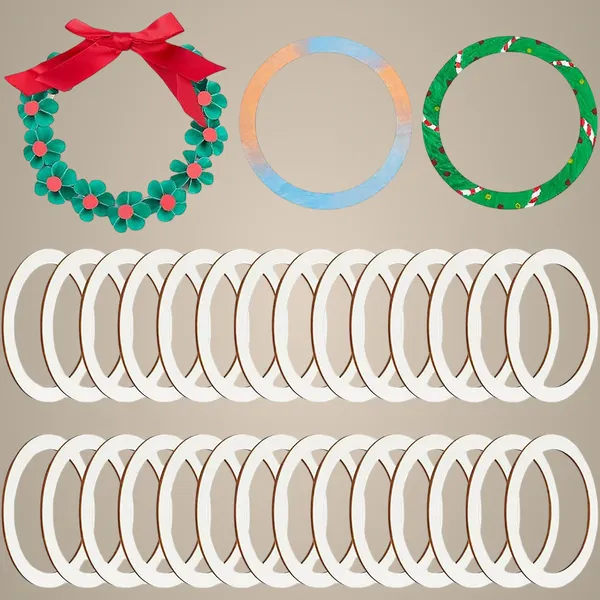 Beige_Unfinished_Wood_Rings_Diy_And_Craft