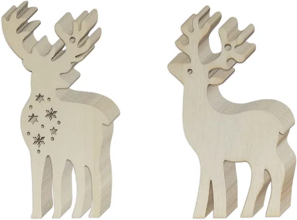 Beige_Deer_Wood_Diy_Crafts_Cutouts_Wooden_Reindeer_Shaped_Hanging_Sign_Ornaments_Diy_And_Craft