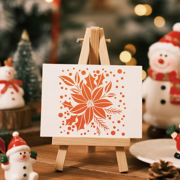 White_Christmas_Design_Stencil_Diy_And_Craft