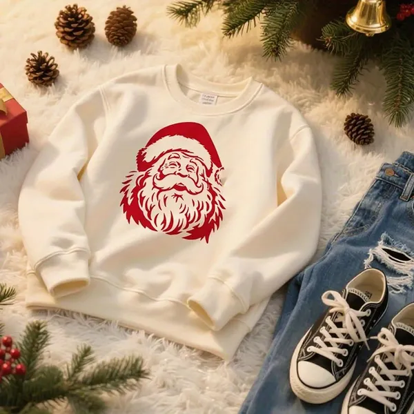 White_Large_Reusable_Santa_Claus_Stencil_Diy_And_Craft