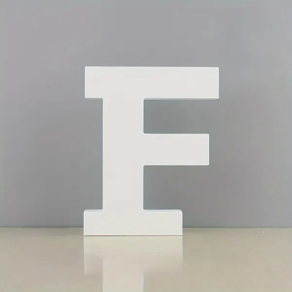 White_Standing_Letter_F_Decoration_Pvc_Alphabet_Block_Freestanding_Initial_Tabletop_Sign