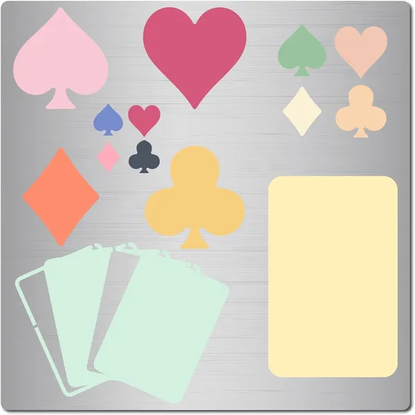 White_Playing_Cards_Metal_Stencil_Heart_Spade_Club_Diamond_Stainless_Steel_Drawing_Template_General