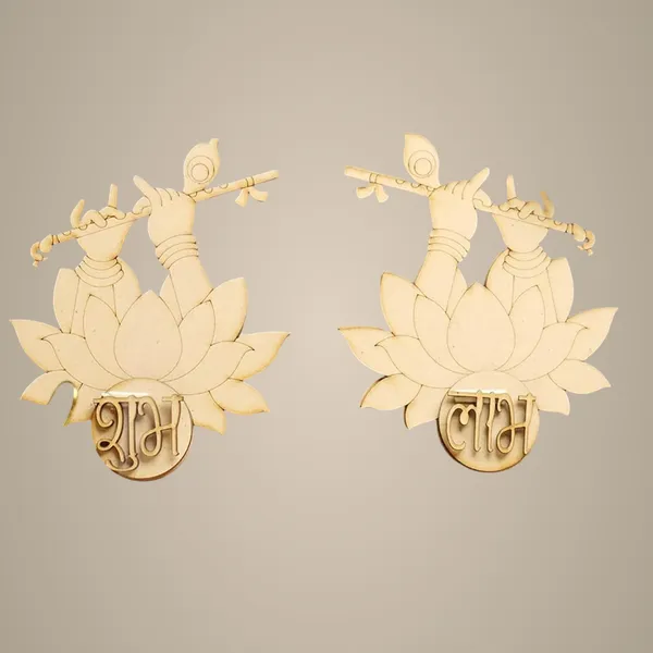Beige_Diy_Murali_Manohar_Shubh_Labh_Sohn_Diwali_Decor_Craft_Item_Diy_And_Craft