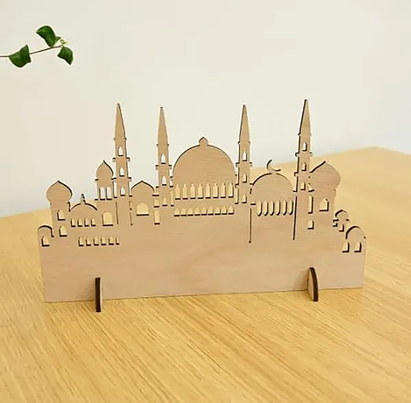 Beige_Mosque_Shape_Pine_Wood_Diy_Art_Craft_Base_Diy_And_Craft
