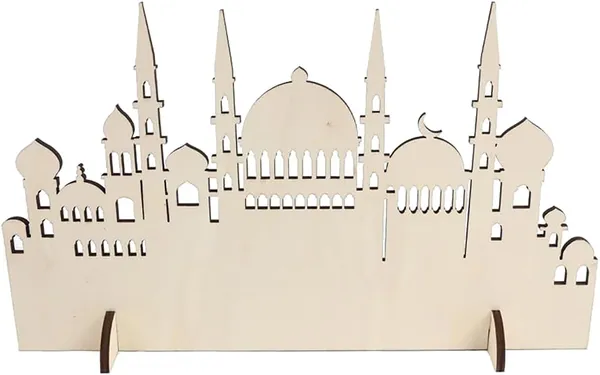 Beige_Mosque_Shape_Pine_Wood_Diy_Art_Craft_Base_Diy_And_Craft