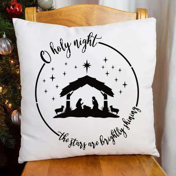 White_Merry_Christmas_Swirl_Holly_Layering_Stencil_Home_Decor
