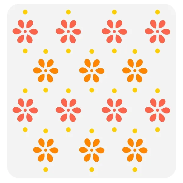 White_Small_Flowers_Stencil_Mini_Daisy_Dots_Pattern_Diy_And_Craft
