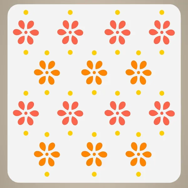 White_Small_Flowers_Stencil_Mini_Daisy_Dots_Pattern_Diy_And_Craft