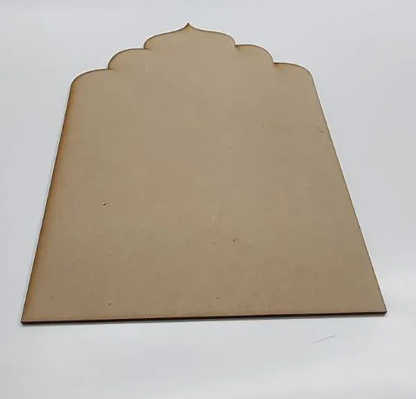 Beige_Plain_Jharokha_Base_Mdf_Cutout_Diy_And_Craft